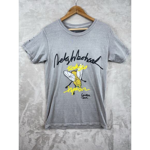 Travis Scott Cactus Jack Other - Travis Scott Cactus Jack x Neighborhood Tokyo T Shirt Men's Small Puff Print